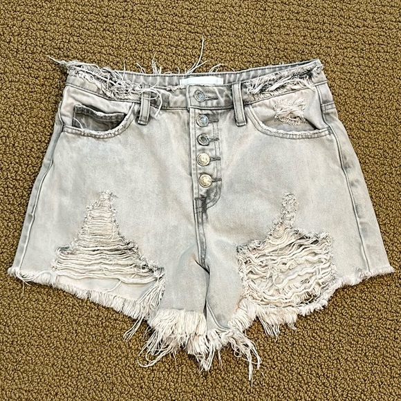 Vervet By Flying Monkey High Rise Cargo Shorts main image 1